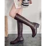 ニーハイブーツ レディース レザーブーツ | SUNSHINE CLOSET | 詳細画像5 