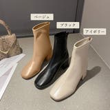 ショートブーツ スクエアトゥ ブーツ | ANGELCLOSET | 詳細画像2