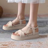 厚底サンダル レディース ベルト 全2色 | SUNSHINE CLOSET | 詳細画像10 