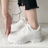 厚底スニーカー レディース ローカット | SUNSHINE CLOSET | 詳細画像1