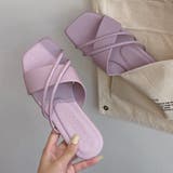 フラットサンダル 美脚 スリッパ 夏 | SUNSHINE CLOSET | 詳細画像1 