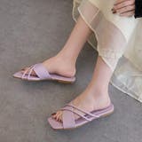 フラットサンダル 美脚 スリッパ 夏 | SUNSHINE CLOSET | 詳細画像16 