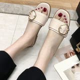 サンダル ミュールサンダル ローヒール夏 | SUNSHINE CLOSET | 詳細画像5 