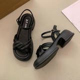 厚底サンダル 美脚 レディース 韓国 夏 | SUNSHINE CLOSET | 詳細画像12 