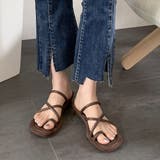 トングサンダル ローヒール ストラップ夏 | SUNSHINE CLOSET | 詳細画像10 