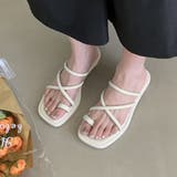トングサンダル ローヒール ストラップ夏 | SUNSHINE CLOSET | 詳細画像6 