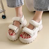 厚底サンダル スポーツサンダル 美脚 夏 | SUNSHINE CLOSET | 詳細画像9 