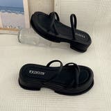 厚底サンダル ミュールサンダル 美脚 夏 | SUNSHINE CLOSET | 詳細画像13