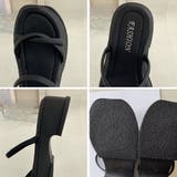 厚底サンダル ミュールサンダル 美脚 夏 | SUNSHINE CLOSET | 詳細画像3