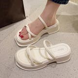 厚底サンダル ミュールサンダル 美脚 夏 | SUNSHINE CLOSET | 詳細画像8