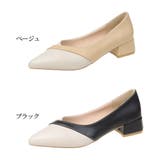 パンプス ポインテッドトゥ 配色 韓国 | SUNSHINE CLOSET | 詳細画像2
