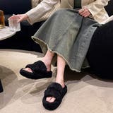 ファーサンダル レディース 厚底スリッパ | SUNSHINE CLOSET | 詳細画像5 