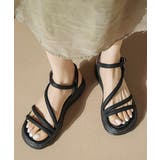 厚底サンダル ストラップ靴 夏 韓国風 | SUNSHINE CLOSET | 詳細画像1
