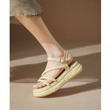 厚底サンダル ストラップ靴 夏 韓国風 | SUNSHINE CLOSET | 詳細画像13