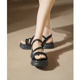 厚底サンダル ストラップ靴 夏 韓国風 | SUNSHINE CLOSET | 詳細画像8