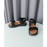 厚底 スポーツサンダル 美脚 夏靴韓国風 | SUNSHINE CLOSET | 詳細画像15 