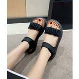 厚底 スポーツサンダル 美脚 夏靴韓国風 | SUNSHINE CLOSET | 詳細画像9 