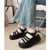 ストラップサンダル 厚底 美脚 夏くつ | SUNSHINE CLOSET | 詳細画像1 
