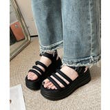 ストラップサンダル 厚底 美脚 夏くつ | SUNSHINE CLOSET | 詳細画像5 