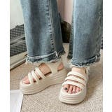 ストラップサンダル 厚底 美脚 夏くつ | SUNSHINE CLOSET | 詳細画像6 