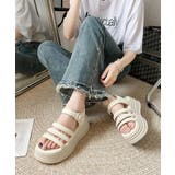 ストラップサンダル 厚底 美脚 夏くつ | SUNSHINE CLOSET | 詳細画像7 