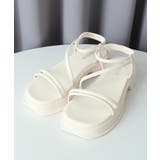 厚底 ストラップサンダル 韓国風 美脚 | SUNSHINE CLOSET | 詳細画像20 