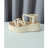 ストラップサンダル 厚底 韓国風 夏靴 | SUNSHINE CLOSET | 詳細画像15