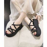 ストラップサンダル 厚底 韓国風 夏靴 | SUNSHINE CLOSET | 詳細画像2