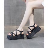 ストラップサンダル 厚底 韓国風 夏靴 | SUNSHINE CLOSET | 詳細画像4