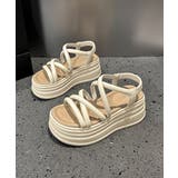 ストラップサンダル 厚底 韓国風 夏靴 | SUNSHINE CLOSET | 詳細画像9