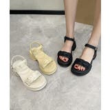 厚底サンダル レディース 韓国風 美脚 | SUNSHINE CLOSET | 詳細画像14 