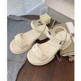 厚底サンダル レディース 韓国風 美脚 | SUNSHINE CLOSET | 詳細画像18 