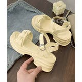 厚底サンダル レディース 韓国風 美脚 | SUNSHINE CLOSET | 詳細画像20 