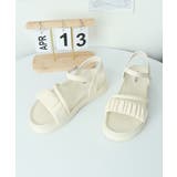 厚底サンダル レディース 美脚 夏靴 | SUNSHINE CLOSET | 詳細画像14 