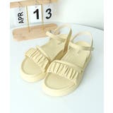 厚底サンダル レディース 美脚 夏靴 | SUNSHINE CLOSET | 詳細画像17 