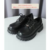 厚底 ローファー 編み上げ 韓国風 | SUNSHINE CLOSET | 詳細画像16 