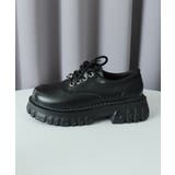 厚底 ローファー 編み上げ 韓国風 | SUNSHINE CLOSET | 詳細画像18 