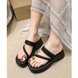 トングサンダル ストラップサンダル 夏 | SUNSHINE CLOSET | 詳細画像2 