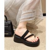 トングサンダル ストラップサンダル 夏 | SUNSHINE CLOSET | 詳細画像6 