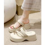 トングサンダル ストラップサンダル 夏 | SUNSHINE CLOSET | 詳細画像7 