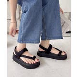 トングサンダル 厚底 ビーチサンダル 夏 | SUNSHINE CLOSET | 詳細画像3 