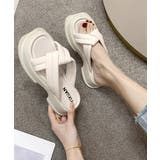 厚底サンダル ミュールサンダル 夏新作 | SUNSHINE CLOSET | 詳細画像4 