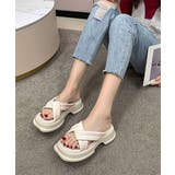 厚底サンダル ミュールサンダル 夏新作 | SUNSHINE CLOSET | 詳細画像7 