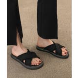 ミュールサンダル クロスベルト 美脚 | SUNSHINE CLOSET | 詳細画像1 