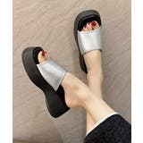 厚底サンダル ミュールサンダル 夏 美脚 | SUNSHINE CLOSET | 詳細画像10 