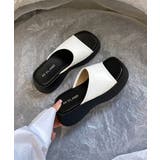 厚底サンダル ミュールサンダル 夏 美脚 | SUNSHINE CLOSET | 詳細画像15 