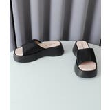 厚底サンダル ミュールサンダル 夏 美脚 | SUNSHINE CLOSET | 詳細画像21 