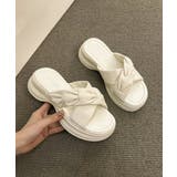 厚底サンダル ミュールサンダル 韓国風 | SUNSHINE CLOSET | 詳細画像13