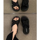 厚底サンダル ミュールサンダル 韓国風 | SUNSHINE CLOSET | 詳細画像4