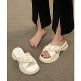 厚底サンダル ミュールサンダル 韓国風 | SUNSHINE CLOSET | 詳細画像7